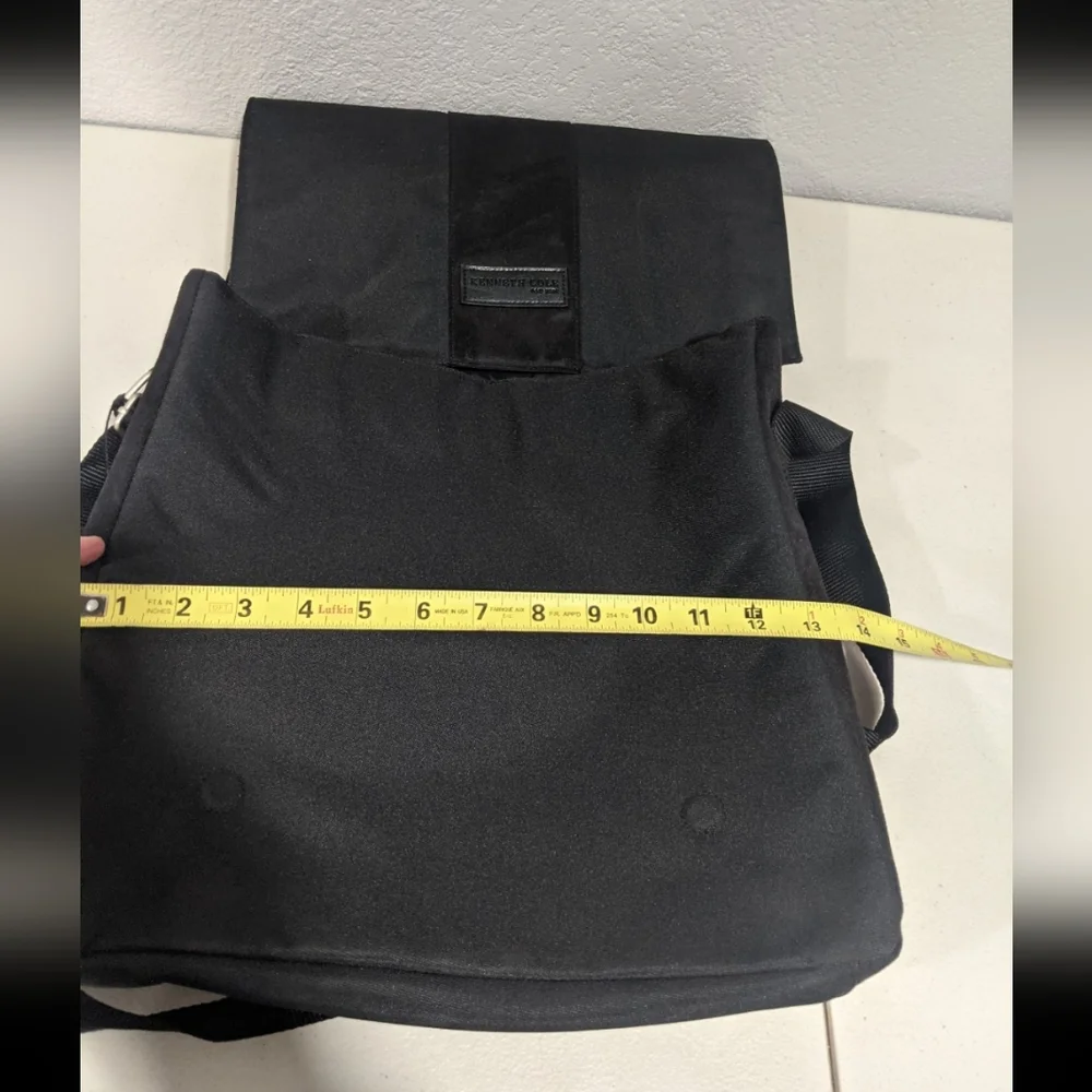 Vintage Rare Black Laptop Messenger Shoulder Bag Crossbody Book Bag Gift Fashion